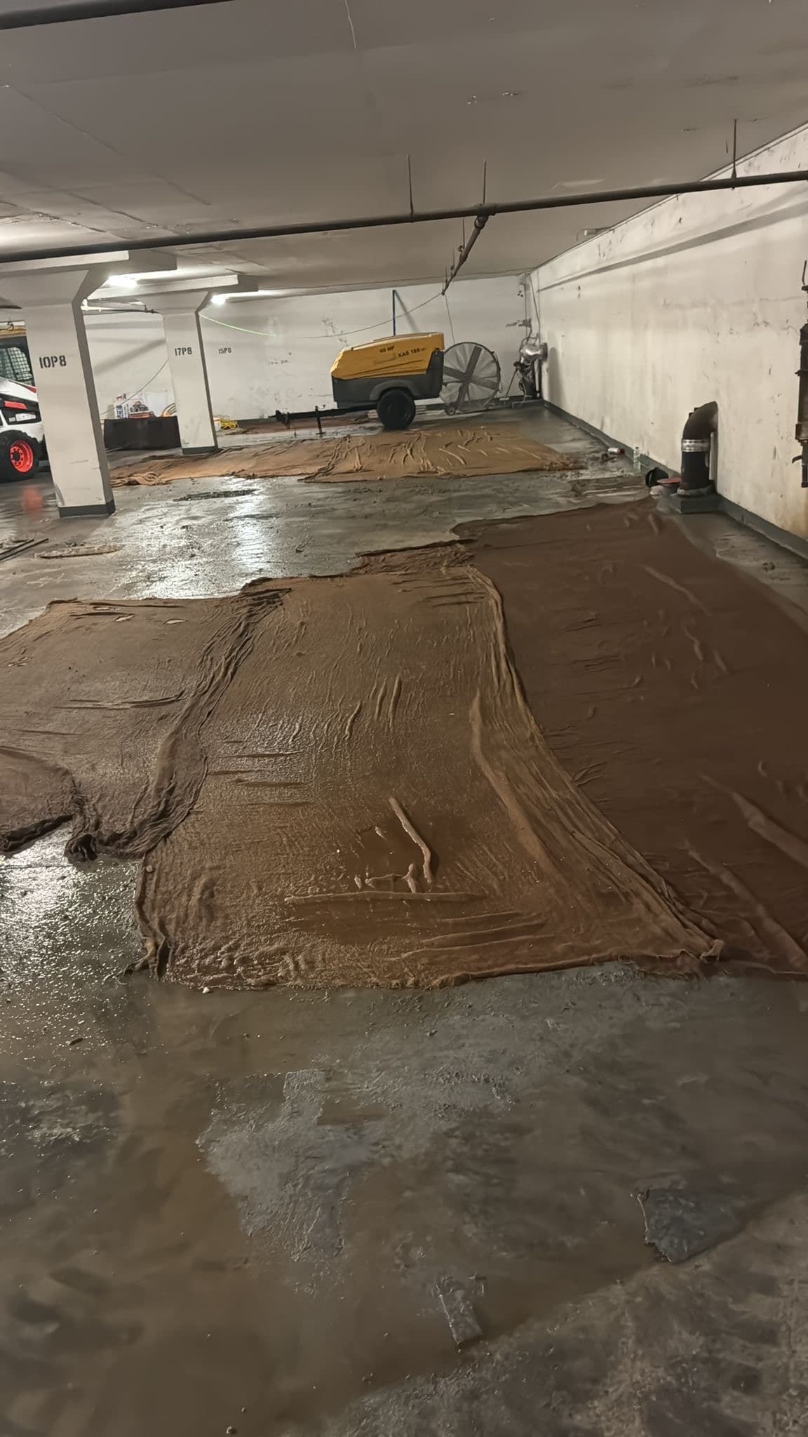 Parking structure maintenance