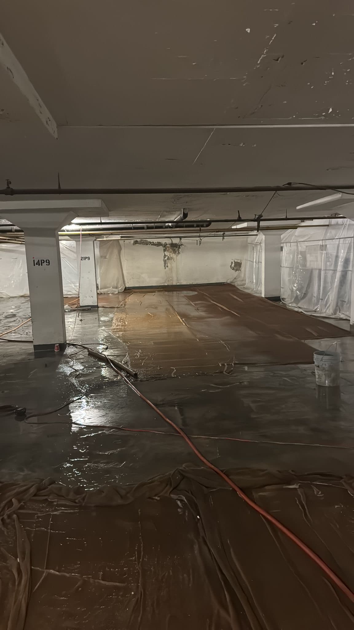 Parking deck coating