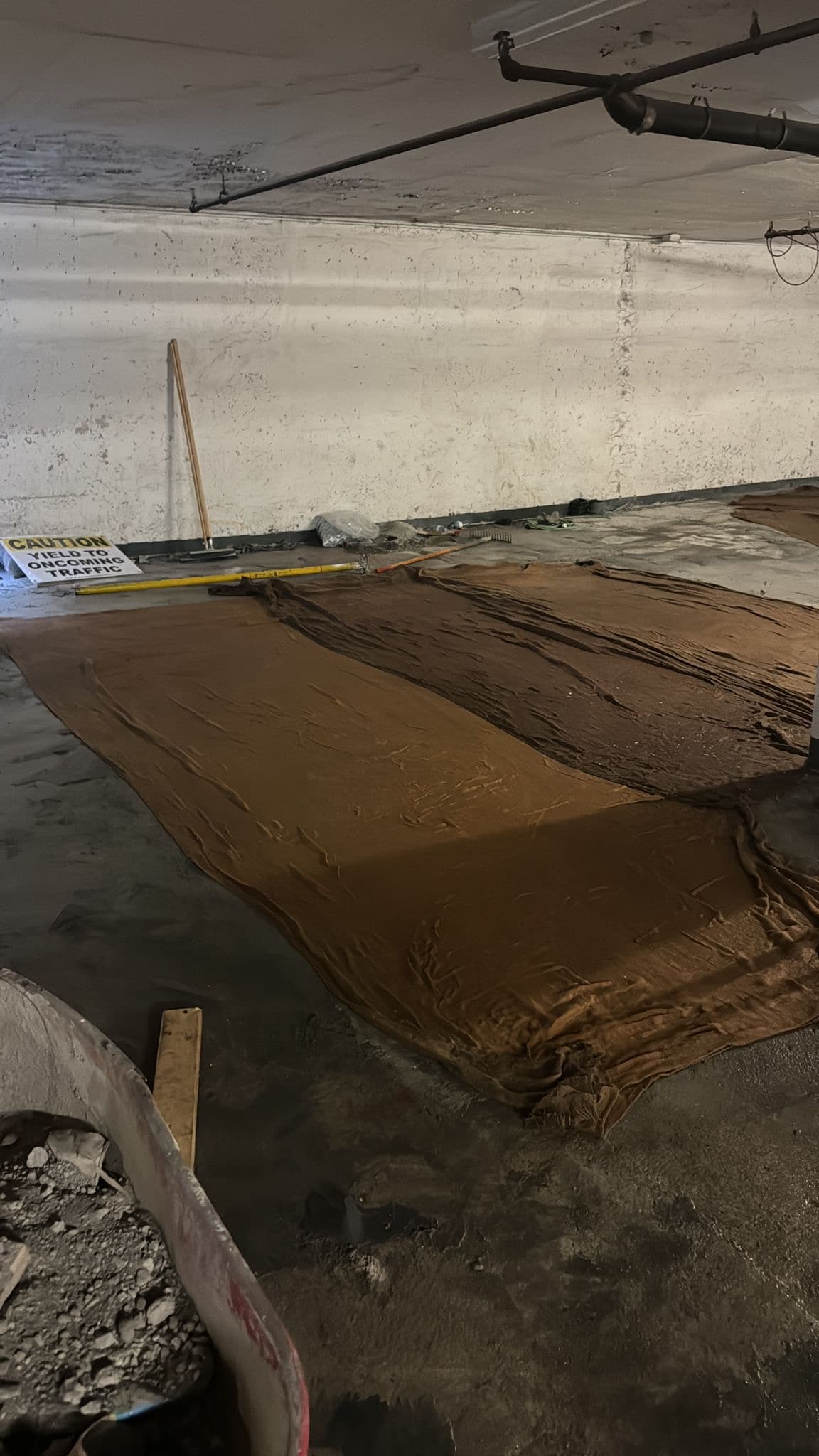 Parking work in progress