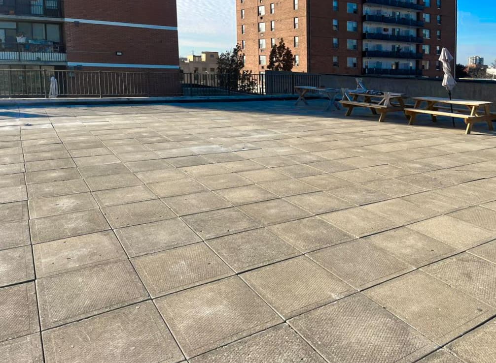 Completed swing stage project