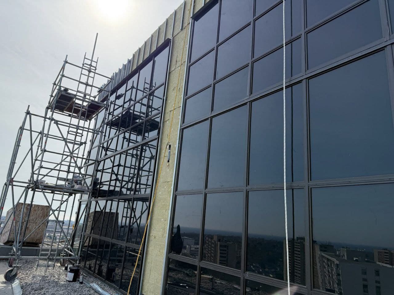 Wall panel installation